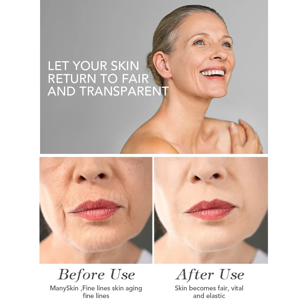 AILKE Whitening Moisturizing Hydration Facial Mask With Vitamin C Hyaluronic Acid Anti-wrinkle Face Skin Care Korean Cosmetics