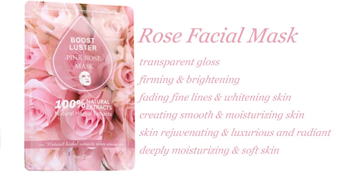 AILKE Whitening Moisturizing Hydration Facial Mask With Vitamin C Hyaluronic Acid Anti-wrinkle Face Skin Care Korean Cosmetics