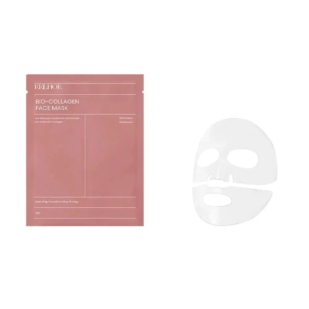 1-10pcs Bio Collagen Face Mask Deep Hydrating Overnight Mask Shrink Pores Moisturizing Refreshing Brightening Korean Skin Care