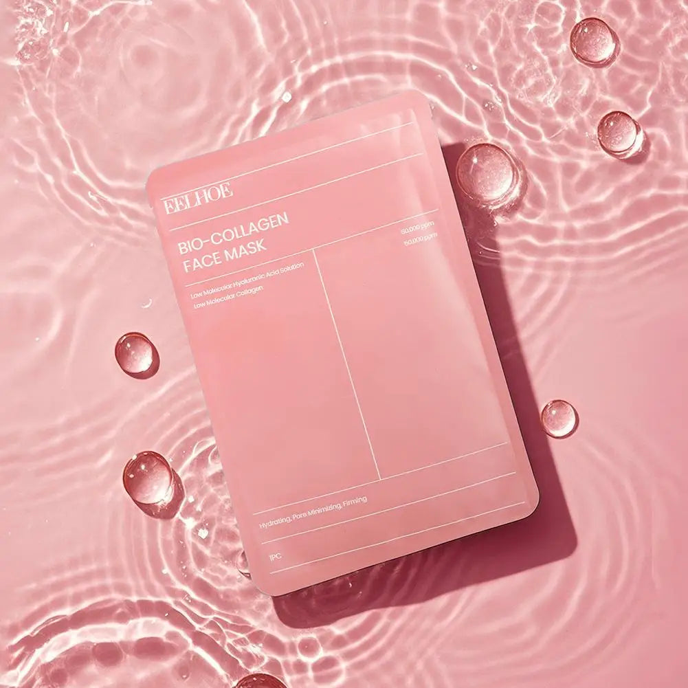 1-10pcs Bio Collagen Face Mask Deep Hydrating Overnight Mask Shrink Pores Moisturizing Refreshing Brightening Korean Skin Care