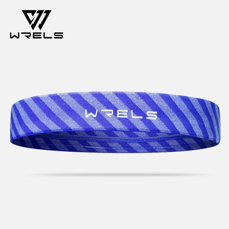 WRELS Sports Headbands Non Slip Moisture Wicking Workout Sweatbands for Running Yoga Quick Drying Elastic Sweat Hairband