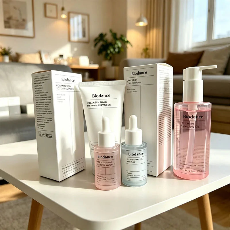 Hot Biodance Original Korea Collagen Ampoule Essence Moisturizing Nicotinamide CERA-NOL Gel Toner Pads Cleansing Oil Skin Care