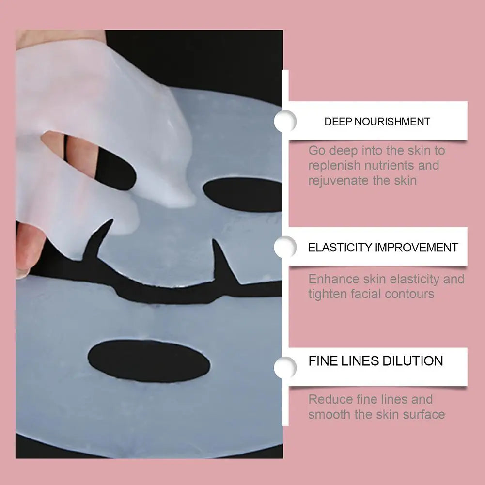 1-10pcs Bio Collagen Face Mask Deep Hydrating Overnight Mask Shrink Pores Moisturizing Refreshing Brightening Korean Skin Care