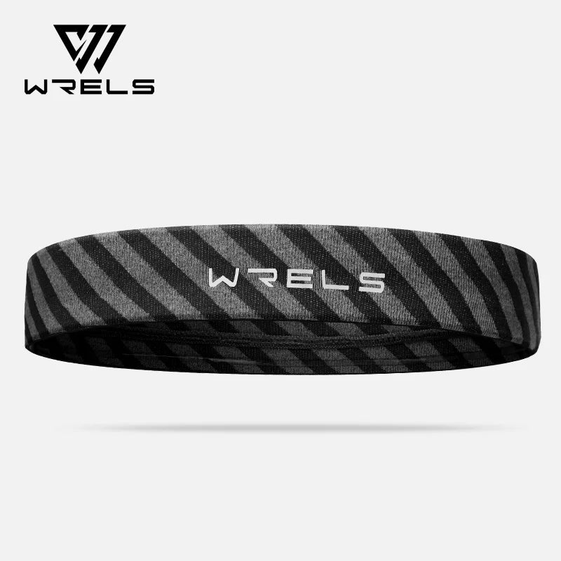 WRELS Sports Headbands Non Slip Moisture Wicking Workout Sweatbands for Running Yoga Quick Drying Elastic Sweat Hairband
