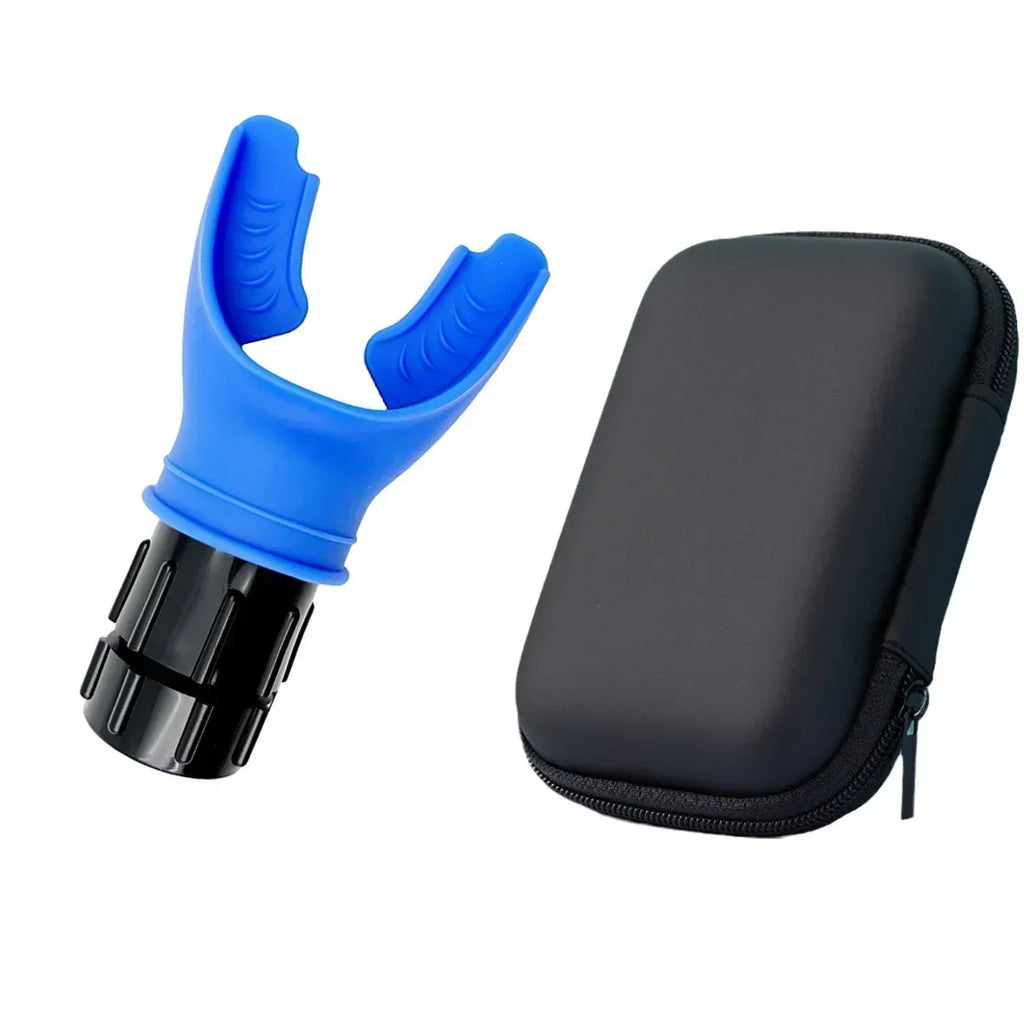 1 Set Breathing Trainer Lung Fitness Equipment y Silicone Training for Breath Expiratory Exercise Device(With Box)